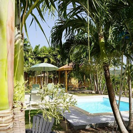 Villa Les 4 Colibris, 3 Chambres, Piscine, Jardin Et Vue Imprenable ! Le Vauclin Luaran gambar