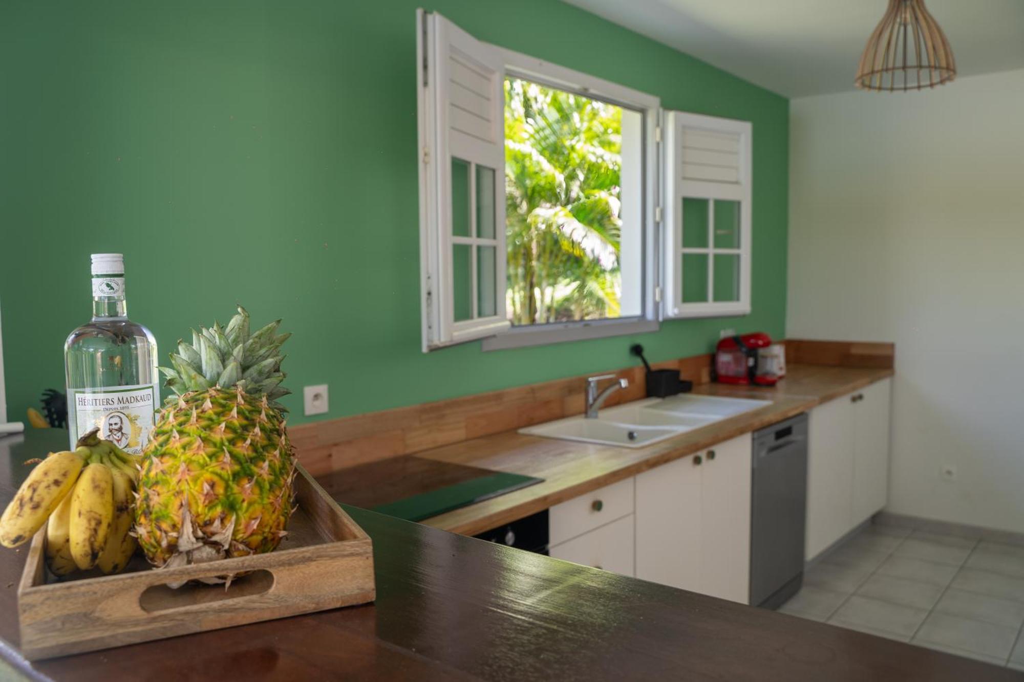 Villa Les 4 Colibris, 3 Chambres, Piscine, Jardin Et Vue Imprenable ! Le Vauclin Luaran gambar