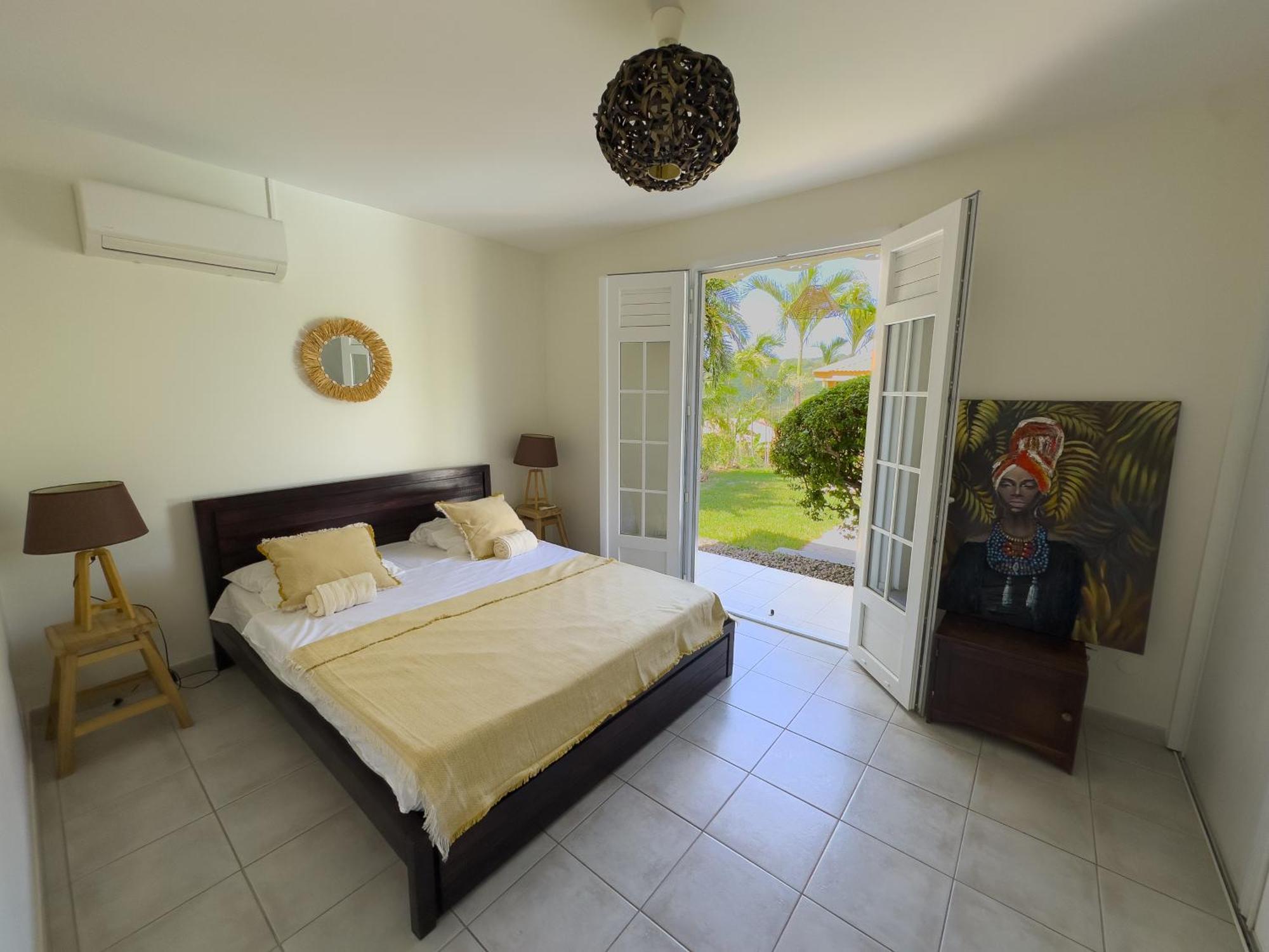 Villa Les 4 Colibris, 3 Chambres, Piscine, Jardin Et Vue Imprenable ! Le Vauclin Luaran gambar